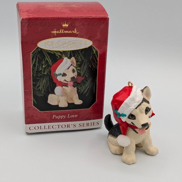 Hallmark Keepsake Puppy Love 1999, 9th in the Puppy Love Series, Ornament - Picture 2 of 11